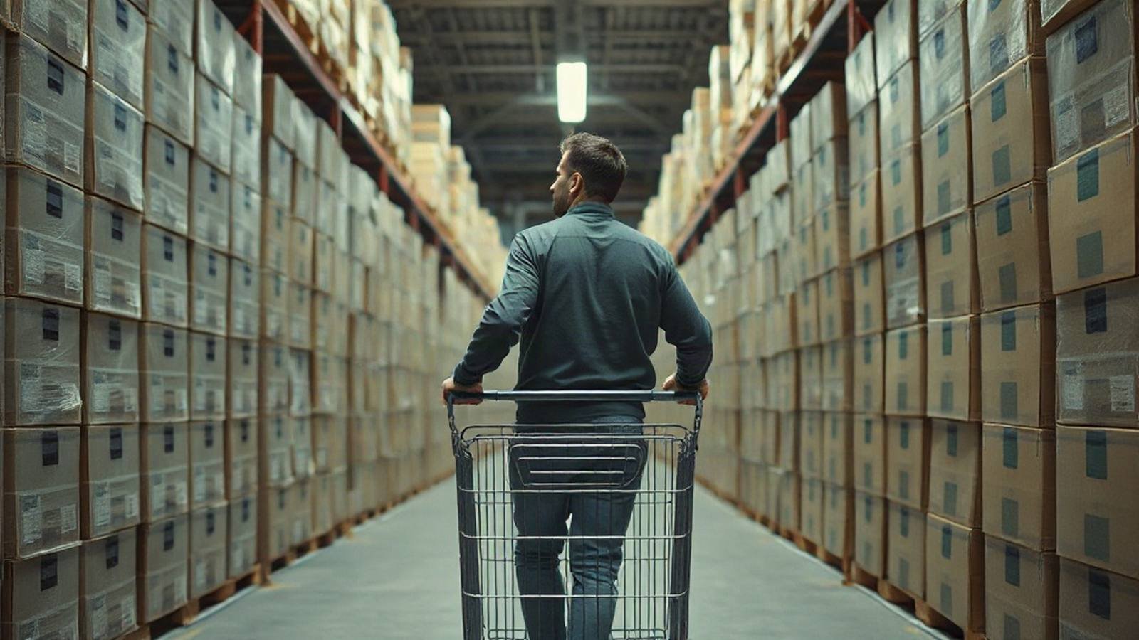 Sourcing stock at a UK cash and carry